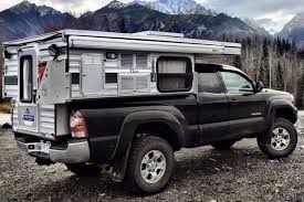 top 7 pop up truck campers for mid size trucks truck camper adventure in 2021 pop up truck campers ford ranger camper toyota tacoma camper shell
