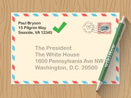 Write a draft of your letter, then proofread. Simple Ways To Address The President In A Letter 7 Steps
