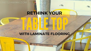 Clear lacquered plywood can be used alone for a table top or other materials can be used as the surface. Re Think Your Table Top