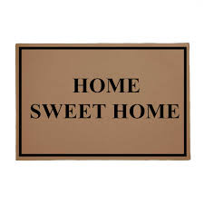 If one doesn't find it here, one doesn't find it anywhere. Brown Black Home Sweet Home Quote Welcome Door Mat Stylish Sweet Home Quotes Entry Floor Doormats Rug Carpet Decor Gifts Family Mat Aliexpress