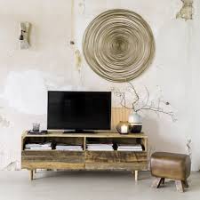 Deco Murale Spirale En Metal Dore D91 Jill Mobilier De Salon Bois Recycle Tiroir Bois