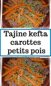 Tajine Kefta Carottes Petits Pois En 2020 Tajine Kefta Kefta Tajine