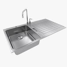 kitchen sink 3d model $19 .max .obj