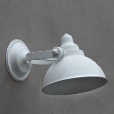 Retro Wandleuchte Weiss Vintage Wand Industrielampe Shabby Wandlampe Strahler Ebay Vintage Shabby Retro