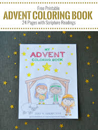 35 beautiful coloring pages (paperback or softba. Advent Coloring Pages 24 Free Printable Pages For Kids Mary Martha Mama