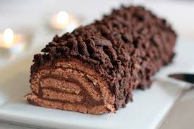 Buche De Noel Au Chocolat Au Thermomix Yummix