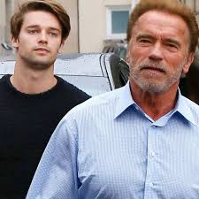 Arnold Schwarzenegger's son Patrick is a chip off the old block during  shopping trip