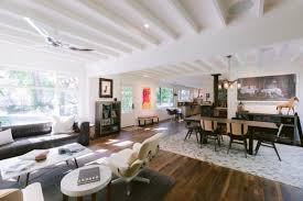 Check Out Reese Witherspoon S Recently Sold Malibu Getaway In 2020 Home Large Leather Couch Dining Table Chairs