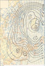 Constant Pressure Chart The Northern Hemisphere At A Height