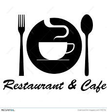 View our portfolio of cafe logos. Restaurant Cafe Logo Illustration 7555792 Megapixl
