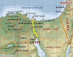 Suez canal map — satellite images of suez canal. Suez Canal Map Gcaptain