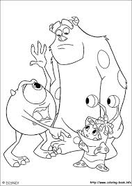 Coloring monster inc coloring pages doodle pdf monster inc. Monster Inc Coloring Pictures Coloring And Drawing