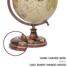 Check spelling or type a new query. Amazon Com Globe 8 Inch Desktop Decorative Rotating National Geographic Wooden Antique World Globe With Stand Vintage Globe Copper Stand Vintage Political