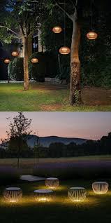 Romantische Hangelampen Am Baum Oder Stimmungsvolles Licht Auf Dem Boden Womit Schafft Ihr Eine Gemutliche Atmosphare In Aussen Gartengestaltung Aussenbereich