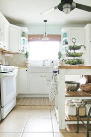 diy kitchen island with trash storage