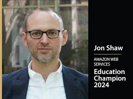 Heard Libraries' Jon Shaw named AWS Education Champion for 2024