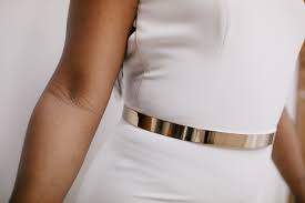 Gold Metal Belt Gold Wedding Dress Belt Gold Metal Belt Bride Belt