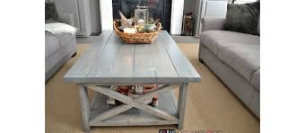 Move in the direction of the grain. Diy Coffee Table Rustic X