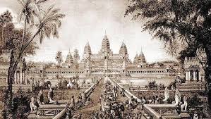 Drawing Of Angkor Wat In 1880 By Louis Delaporte Angkor Wat Angkor Angkor Wat Temple Choose your favorite angkor wat designs and purchase them as wall art, home decor, phone cases, tote bags, and more! drawing of angkor wat in 1880 by louis