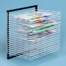 A drying rack for paintings is a unit with shelves in it that lets you slot your paintings in it to dry. Art Drying Racks For Classroom And Preschools Eyr