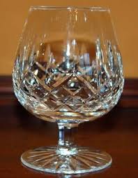 Waterford Crystal Brandy Snifter Lismore Pattern Simply The Best Crystal Glassware Crystal Stemware Waterford Crystal