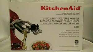 Maybe you would like to learn more about one of these? Kitchenaid Ksm1apc Spiralizer Attachment Gunstig Kaufen Ebay