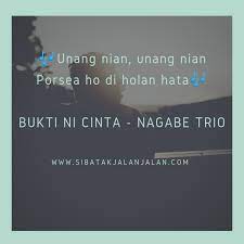 Maybe you would like to learn more about one of these? Chord Lagu Batak Buktini Cinta Nagabe Trio Lagu Batak Terbaru 2021