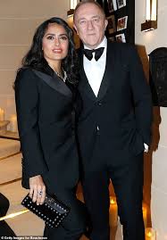Billionaires do not always beget billionaires. Salma Hayek Kisses Husband Francois Henri Pinault As They Celebrate 12 Year Wedding Anniversary Duk News
