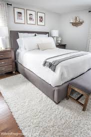 Armed with room measurements, fabric swatches, and paint chips he picked up the. Small Master Bedroom Makeover Before After Paint Colors More Small Master Bedroom Bedroom Makeover Before And After White Master Bedroom