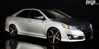 The 2013 toyota camry provides performance that's, for the most part, in line with its conservative look; Gallery Socal Custom Wheels