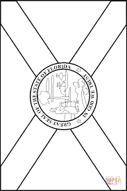 Florida State Flag Coloring Page Free Printable Coloring Pages Florida State Flag State Symbols Flag Coloring Pages