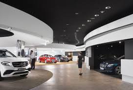 Mercedes Benz Plaza Moscow Russia Lighting Project Roman Schatz Schatz Lichtdesign Lighting Products Pixel Pro R Lighting Light Project Car Showroom