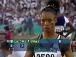 Source for information on ajunwa, chioma (1970. Chioma Ajunwa Wins Long Jump Gold At 1996 Olympic Games Atlanta Usa Video Sourced From Internet Youtube
