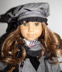 Buy Untagged Gray Coat Outfit W Beret, Dress Set for 18" Dolls