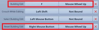 It's the same keybinds i use and many other fortnite pro players use it, too. Fortnite Scroll Wheel Edit Reset Set Up And Explanation Kr4m