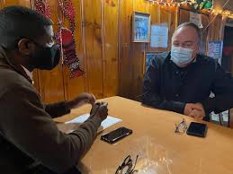 The rally to vaccinate restaurant workers of many backgrounds