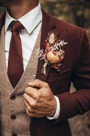 Custom made black wedding suits for men tuxedos notched lapel mens suits two button groom suits three. The Copper Quail Blog Emily Roberto S Dreamy Wedding Day At Ridge Rose Venue In 2020 Groom Wedding Attire Dreamy Wedding Fall Groom