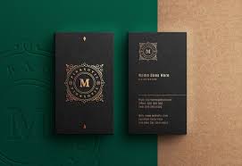 Luxury Logo Mockup On Black Business Card In 2020 Embossed Business Cards Black Business Card Luxury Logo