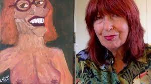 Artist's bizarre nude painting of Janet Street-Porter sells for thousands  after being shown on ITV's Loose Women - Wales Online