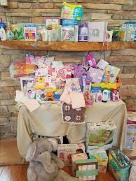 Baby Shower Gift Display Table Baby Crafts Rabbit Baby Shower Rabbit Themed Baby Shower