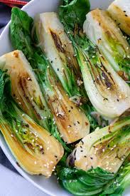 It has over 250 milligrams of fiber per when boiling bok choy, it is recommended that you cut the stalks off. Sesame Garlic Baby Bok Choy