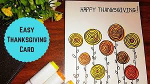 A thanksgiving card does not have to be complicated because the message and intention are what matters. Thanksgiving Card For Parents Thanksgiving Card For Teachers Youtube