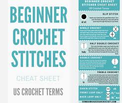 13 crochet stitches and our favorite free crochet patterns. The Beginner Crochet Stitches And Symbols You Need To Know Oombawka Design Crochet