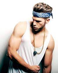 Me Gusta Bandana Hairstyles Headband Men Mens Hairstyles