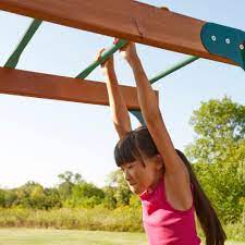 Some swing set accessories can be shipped to you at home, while others can be picked up in store. Swings Slides Gyms Outdoor Kids Monkey Bar Kit Backyard Playground Children Hanging Play Exercise Toys Hobbies