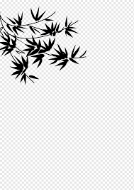 Ilustración de vector de diseño aislado sobre fondo blanco. Ramita De Bambu Esquina Decorativa De Bambu Hoja Decoracion Hojas De Bambu Png Pngwing