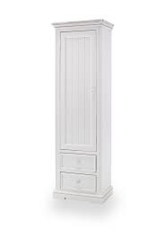Einen dazu passenden schrank mit schubladen findest du ebenfalls in unserem shop. Schrank Opus Links Garderobenschrank Kiefer Massiv Weiss Vintage Mobel Novo