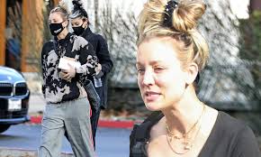 November 30, 1985) is an american actress. Kaley Cuoco Looks Relaxed In Sweats After Leaving A Spa In Santa Barbara With Her Sister Briana Daily Mail Online
