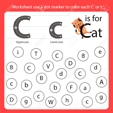 Here are our 6 most popular alphabet posts: Find The Letter Worksheet Use A Dot Marker To Color Each C Royalty Free Cliparts Vectors And Stock Illustration Image 121281762