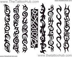 Celtic fonts, graffiti fonts, blade fonts etc. Tribal Black Armband Tattoos Design